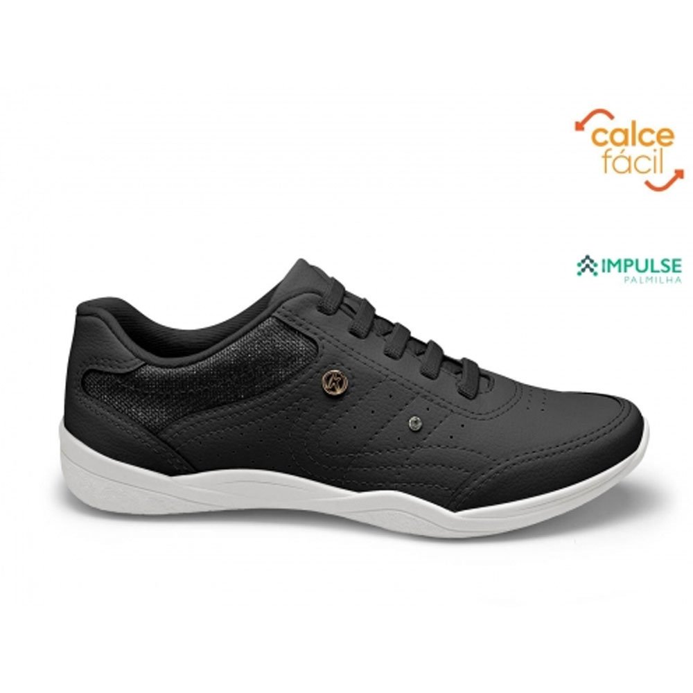 Tênis Casual Feminino Hades Preto Kolosh C3526-0001 Preto 2
