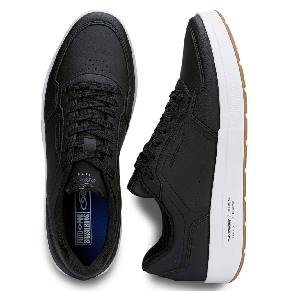 Tênis Casual Unissex Versa Preto Olympikus Preto 3