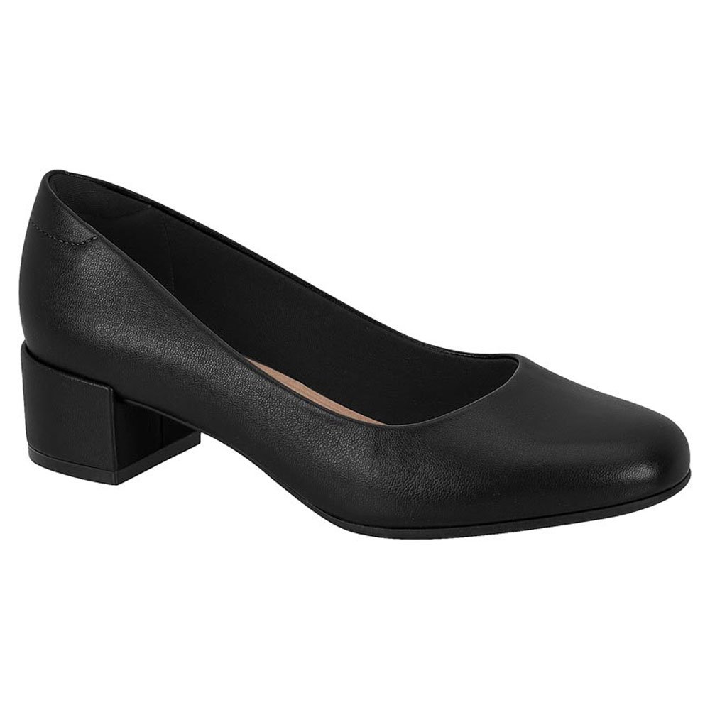 Sapato Preto Feminino Confortável SAPATO SALTO MODARE PRETO