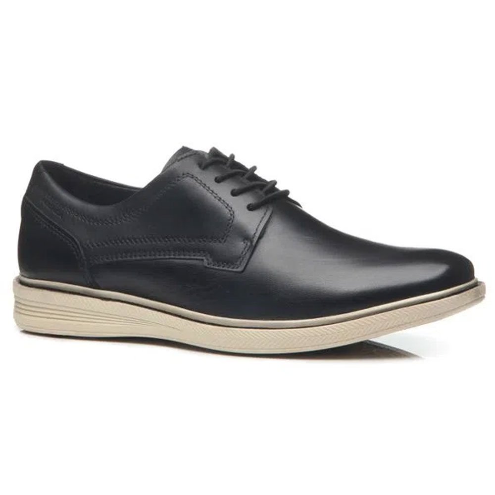 Sapato Social Masculino Vibes Couro Preto Pegada 126101-02 Preto 1