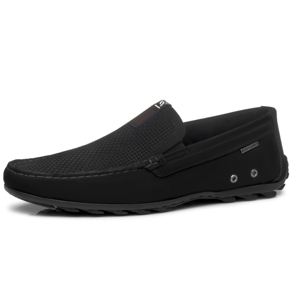 Mocassim Masculino Nobuck Preto Pegada 140915-08 Preto 2