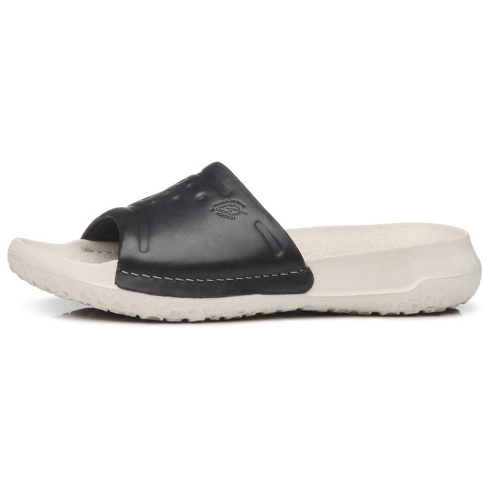 Chinelo Masculino Slide Float Preto Branco Pegada 133404-02 Preto 2