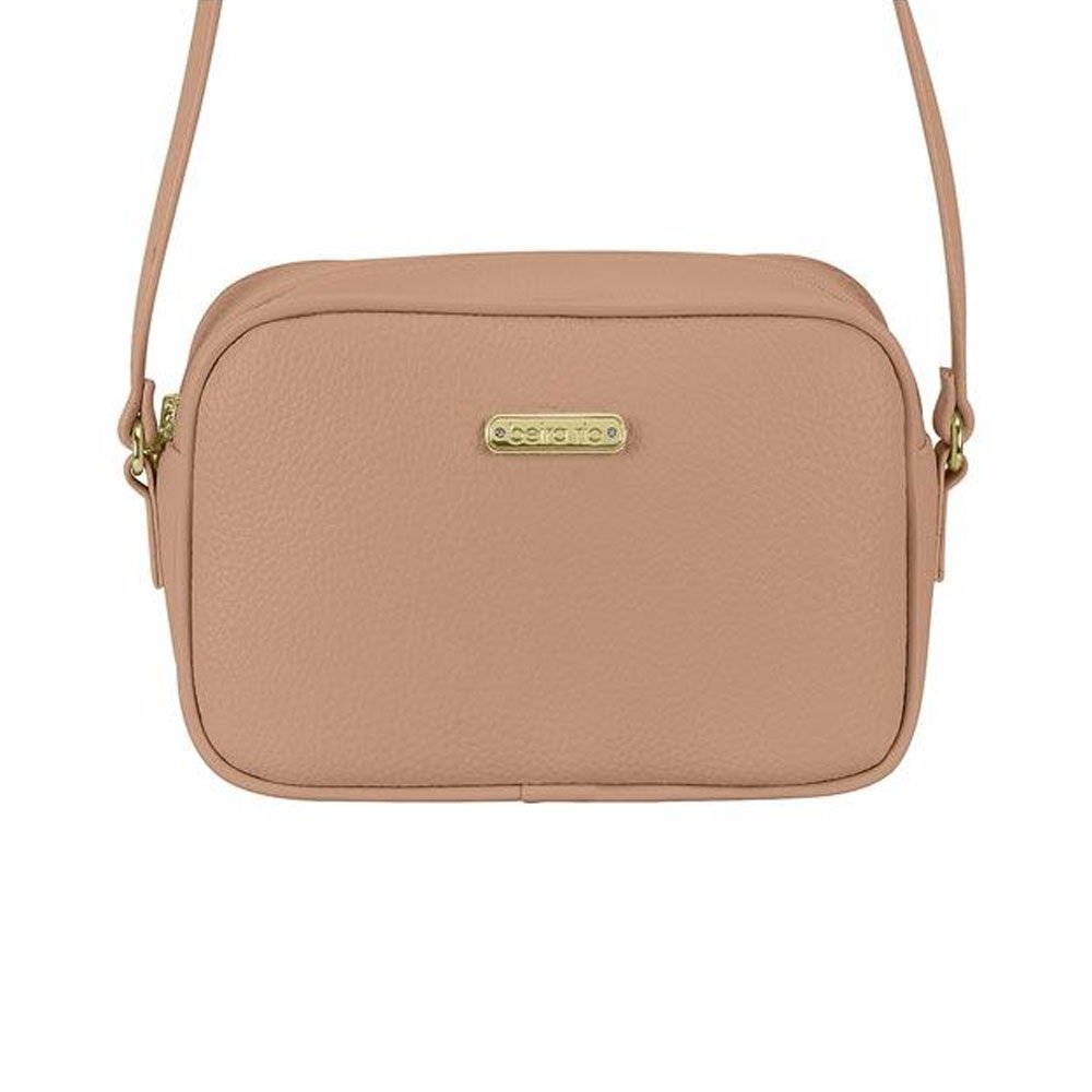 Bolsa Feminina Crossbody Nude Beira Rio 80016.1 Bege 1