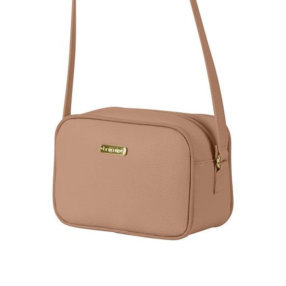 Bolsa Feminina Crossbody Nude Beira Rio 80016.1 Bege 3