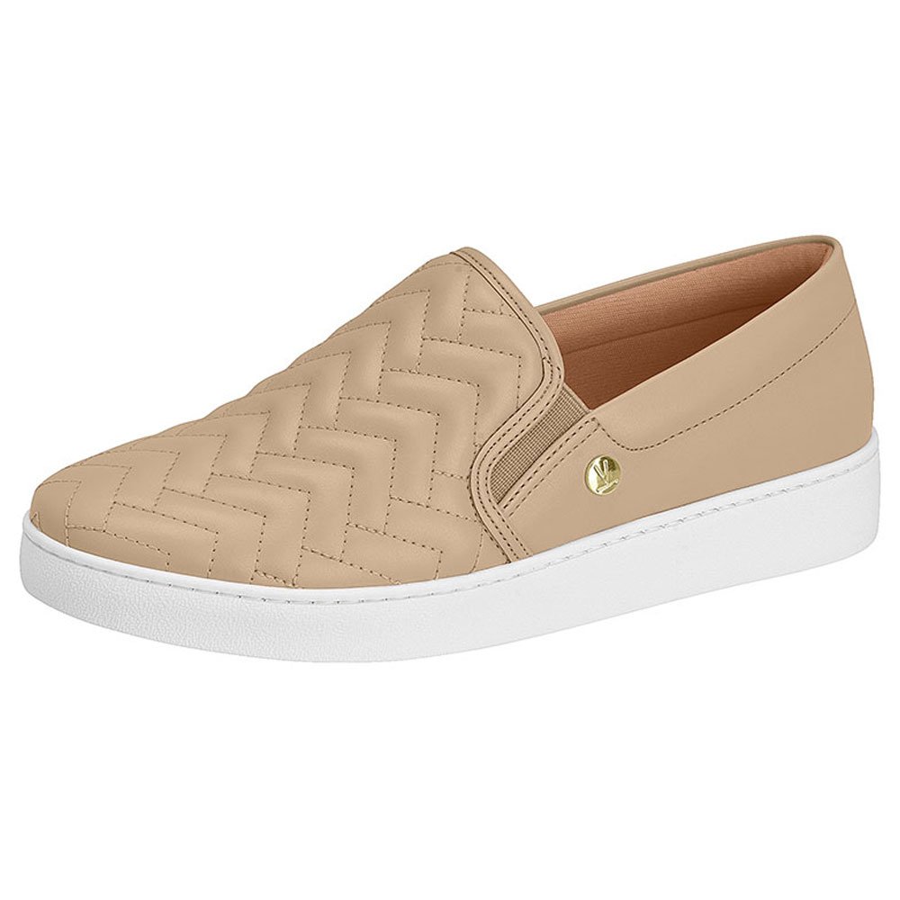 Tênis Feminino Slip On Matelassê Bege Vizzano 1214.1010 Bege 2