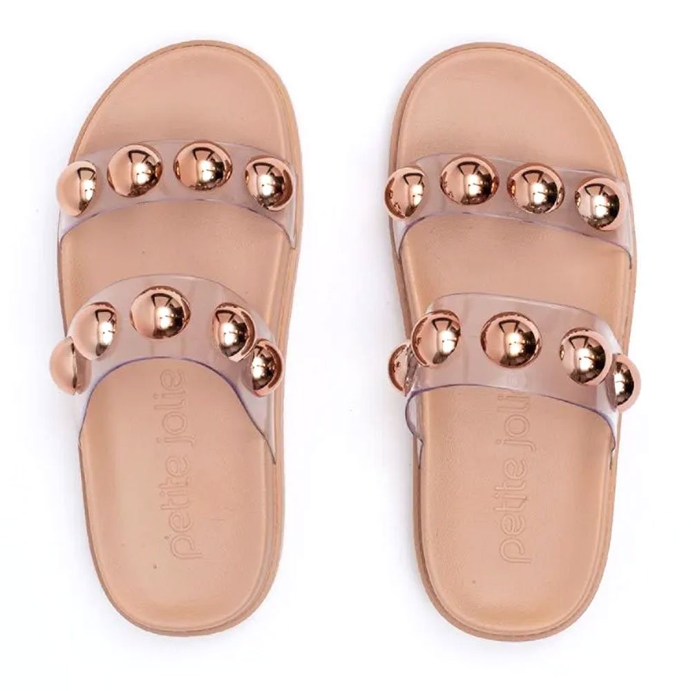 Chinelo Feminino Ice Translúcido Mocca Petite Jolie PJ7186 Bege 4