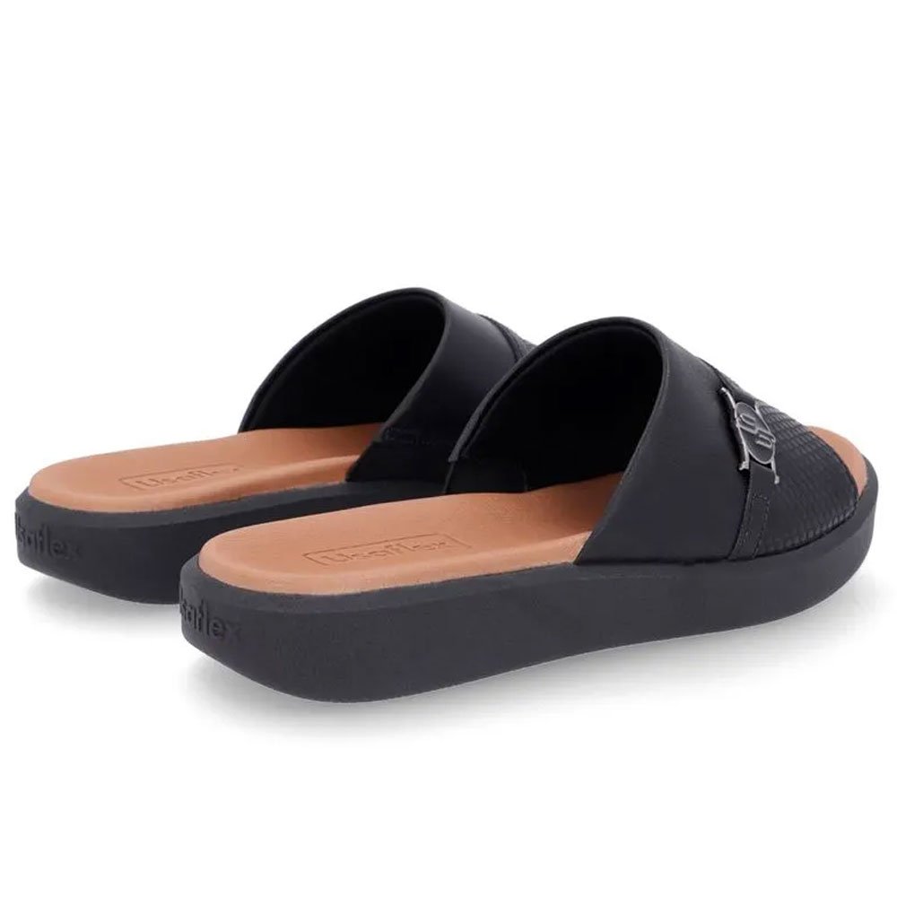 Tamanco Feminino Plataforma Preto Usaflex AL0103 Preto 3