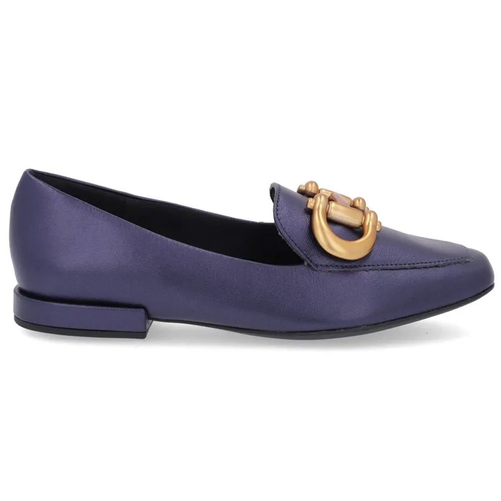 Mocassim Feminino Couro New Blue Usaflex AL1802 Azul 1