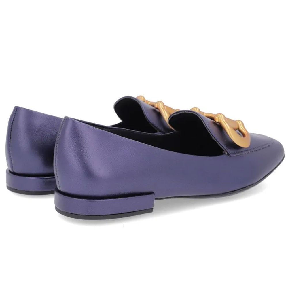 Mocassim Feminino Couro New Blue Usaflex AL1802 Azul 4