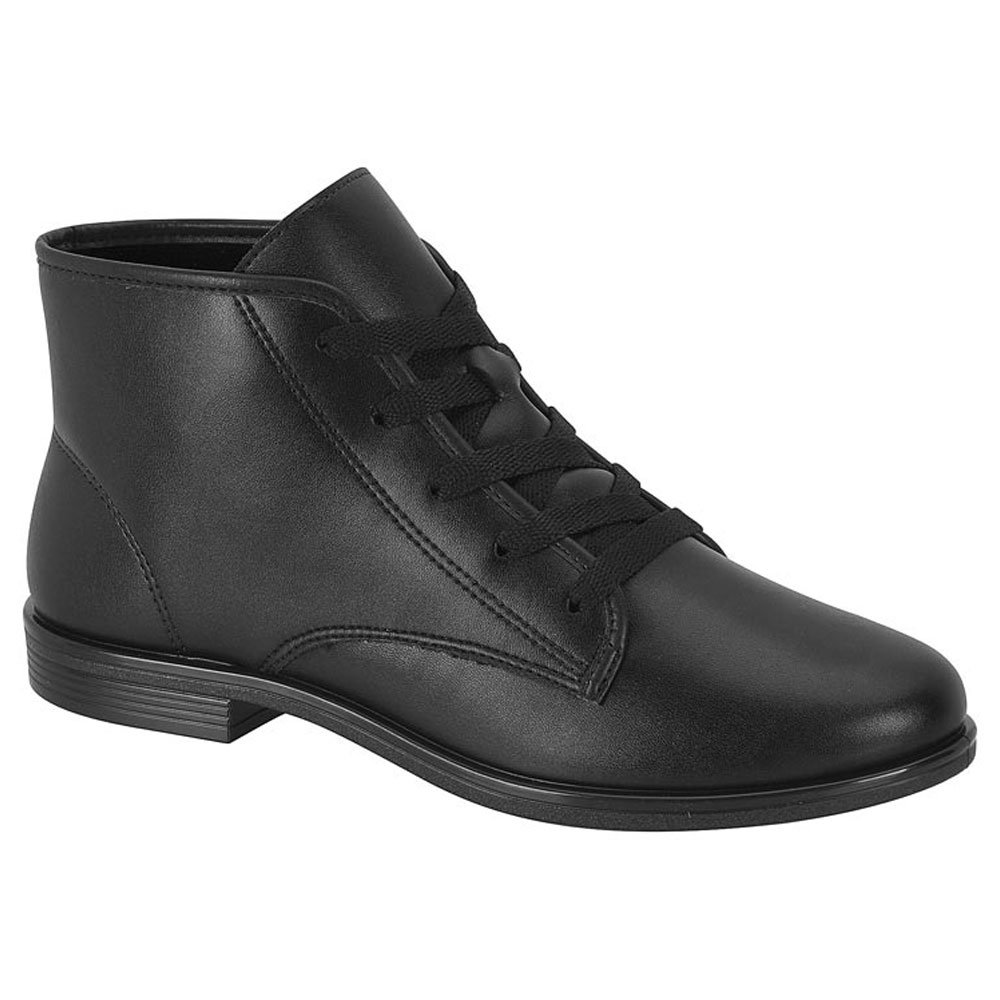 Bota Coturno Feminino Cano Curto Preto Beira Rio Preto