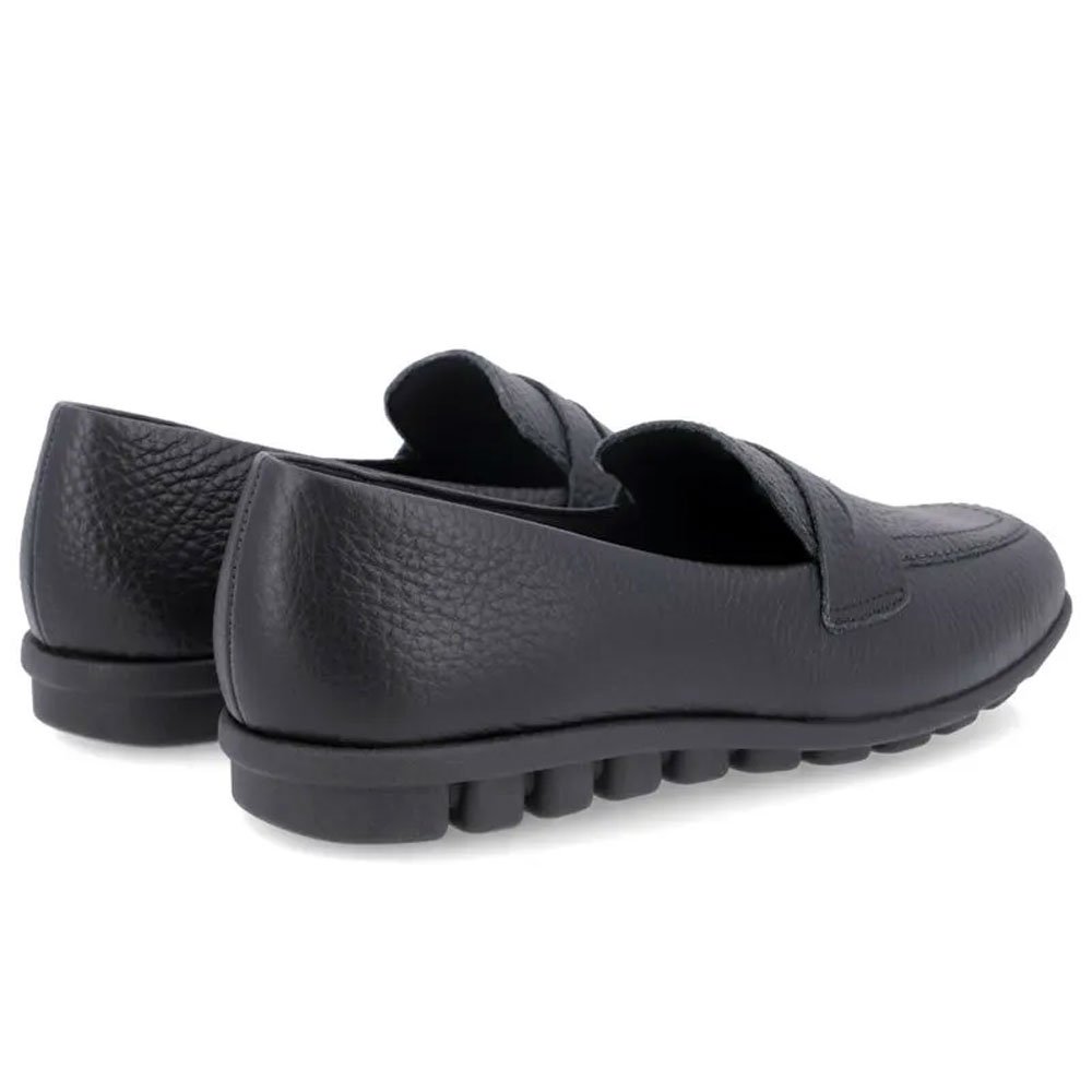 Mocassim Feminino Couro Preto Usaflex AL3401 Preto 3