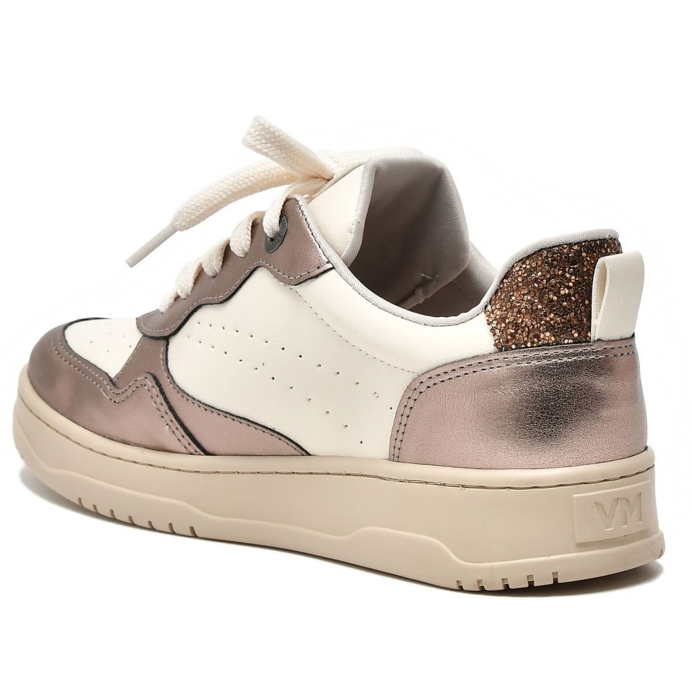 Tênis Casual Feminino Brown Marfim Via Marte 088-005-08 Bege 3