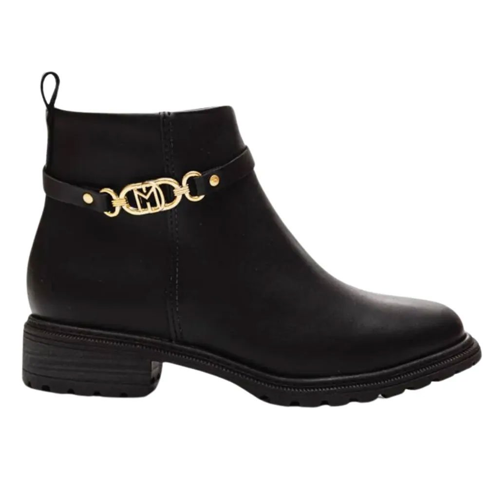 Bota Feminina Cano Curto Preto Modare 7074.109 Preto 1