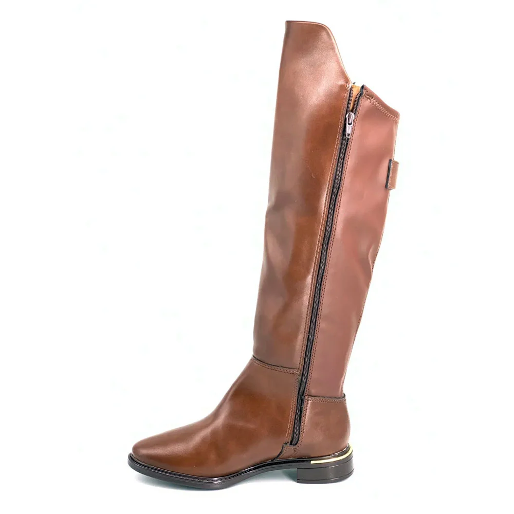 Bota Feminina Cano Longo Montaria Café Vizzano 3077.117 Marrom 3