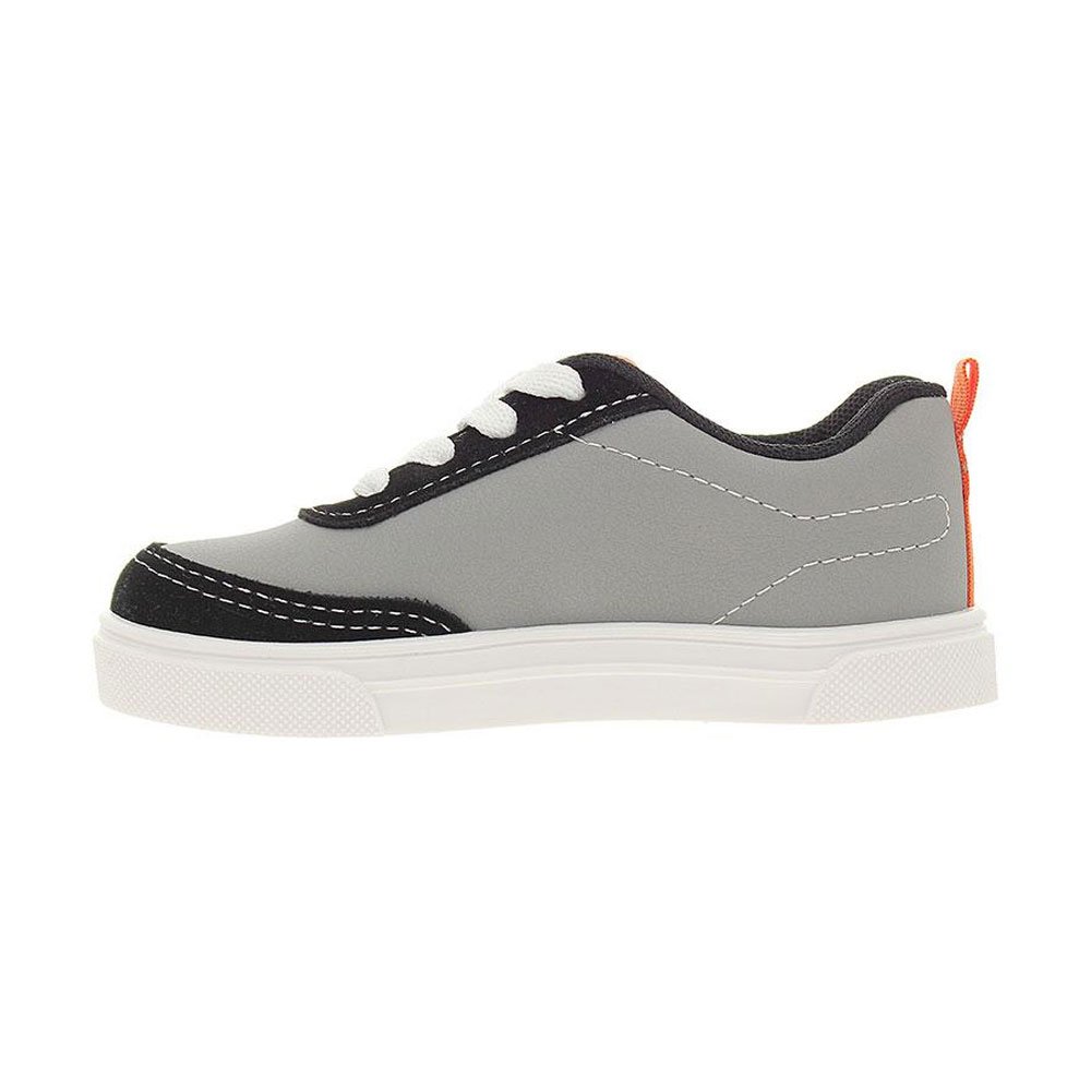Tênis Infantil Masculino Cinza Preto Laranja Molekinho 2133.178 Cinza 4