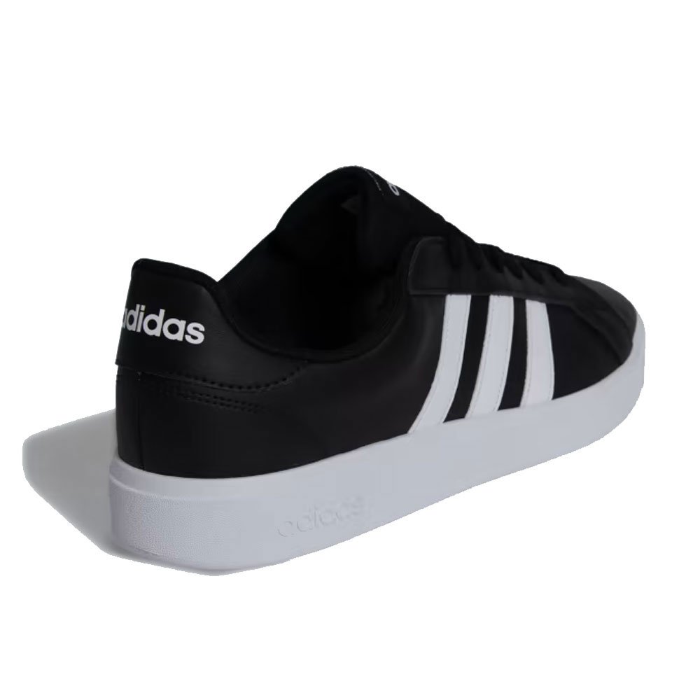 Tênis Masculino Grand Court Base 2.0 Preto Adidas IQ5680 4