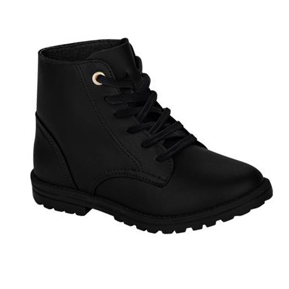 Bota Coturno Infantil Love Fashion Preto Kidy 028-0114-0007 Preto 1