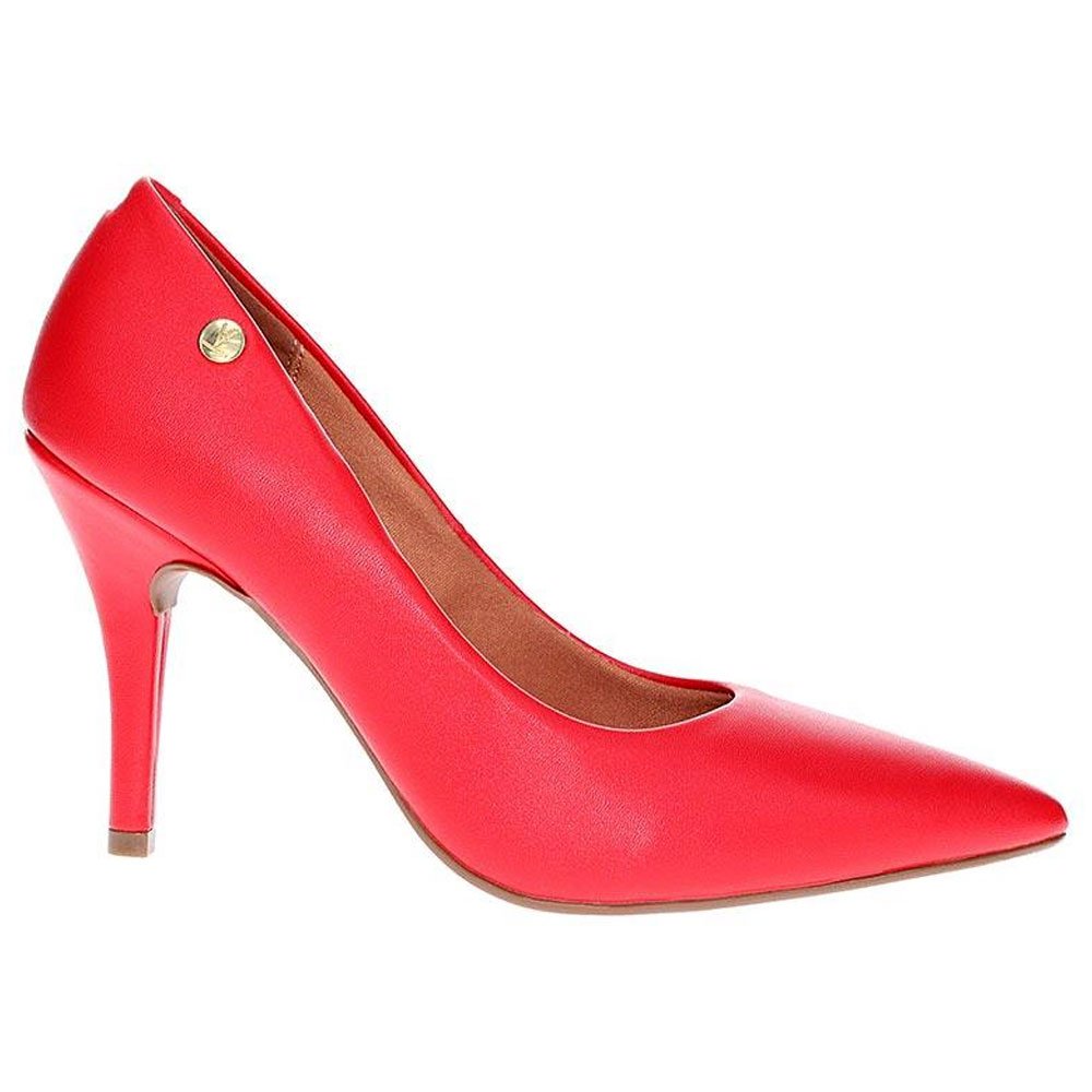 Scarpin Feminino Salto Alto Pelica Vermelho Vizzano 1184.1101 Vermelho 2