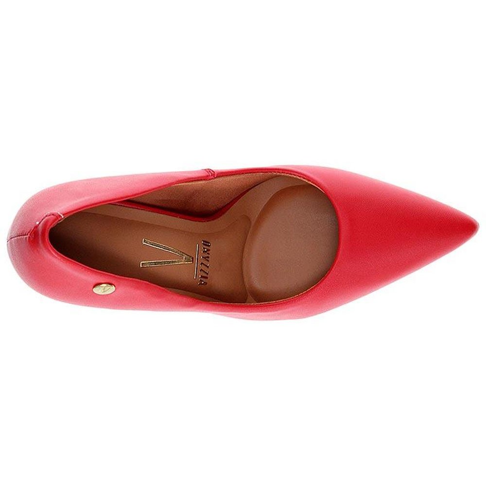 Scarpin Feminino Salto Alto Pelica Vermelho Vizzano 1184.1101 Vermelho 4