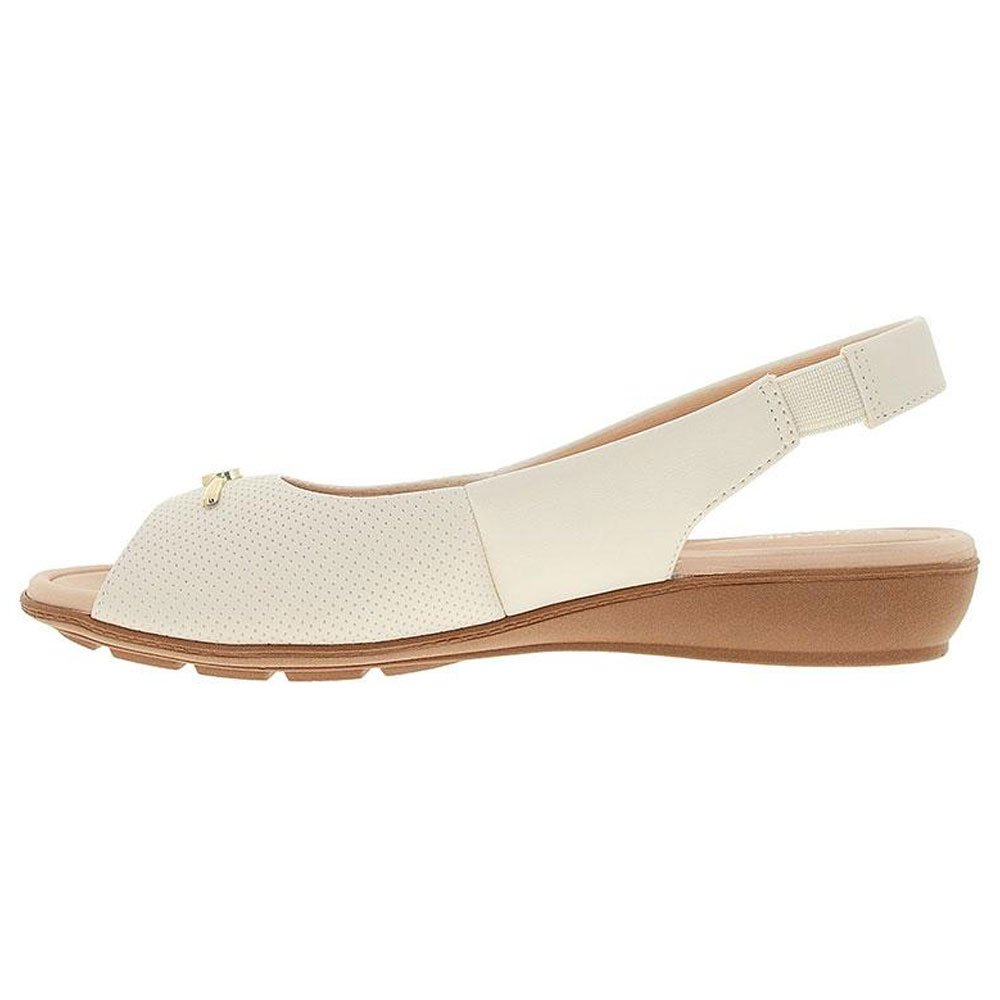 Sandália Feminina Ultra Conforto Branco Off Modare 7127.253 Branco 3