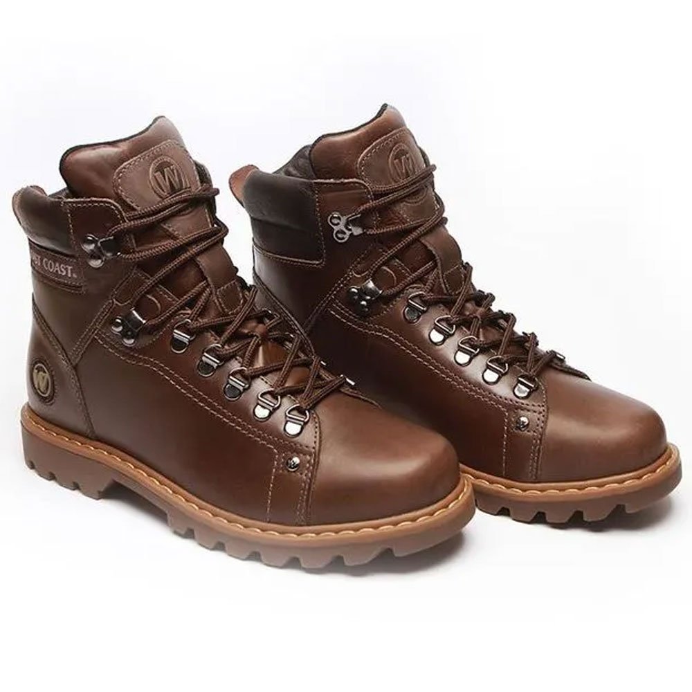 Bota Masculina Worker Classic Coffee Brown West Coast WC-08 Marrom 2