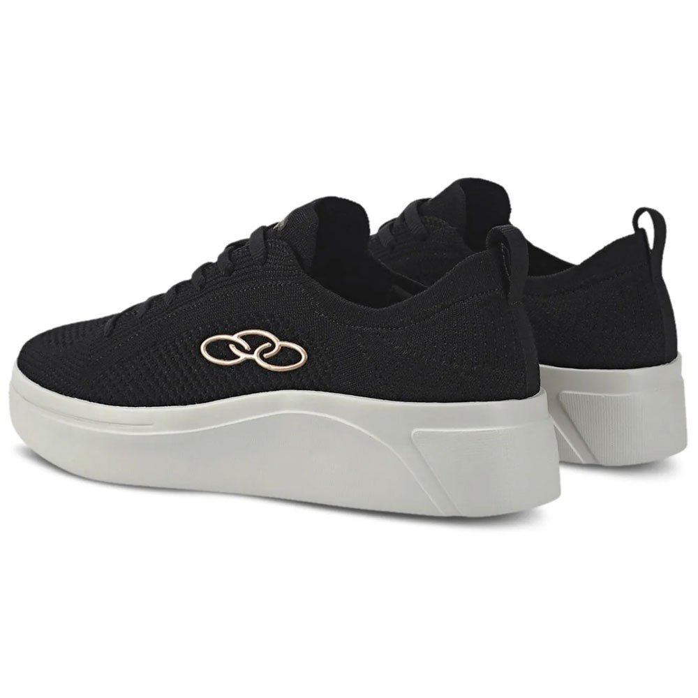 Tênis Casual Feminino Plato Preto Olympikus Preto 4