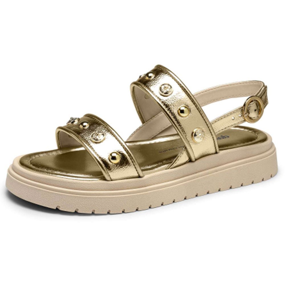 Sandália Feminina Flatform Namaste Champagne Dakota Y8131-0003 Dourado 2