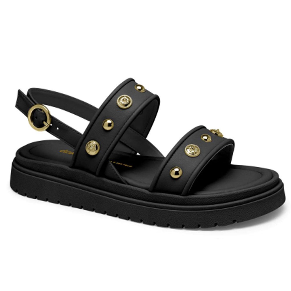 Sandália Feminina Flatform Rives Preto Dakota Y8131-0004 Preto 1