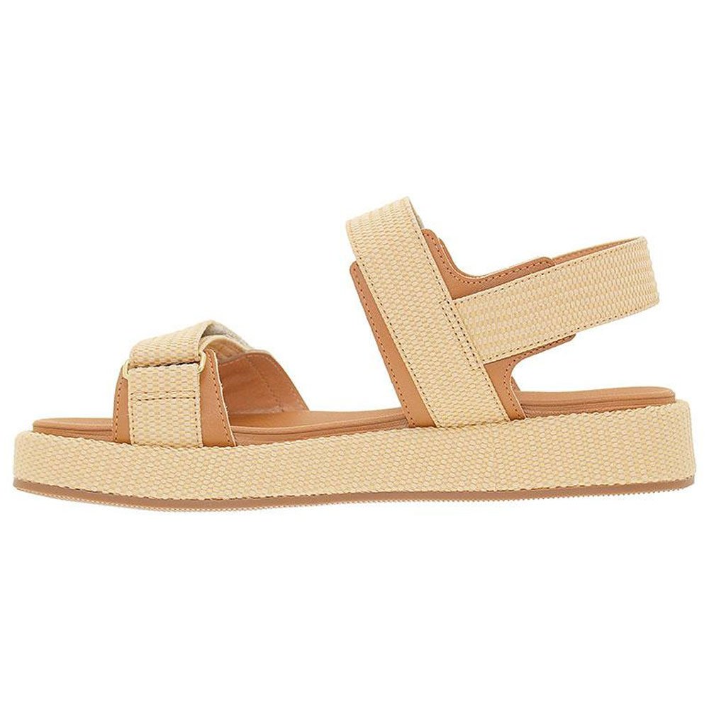 Sandália Papete Feminina Malibu Camel Natural Vizzano 6506.110 Bege 3