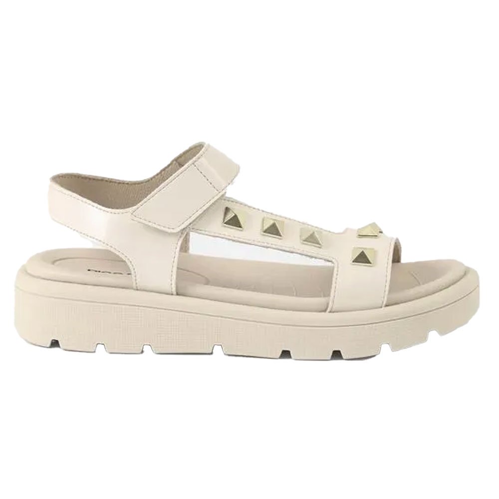Sandália Papete Feminina Gabriela Off White Piccadilly 486004-01 Branco 3