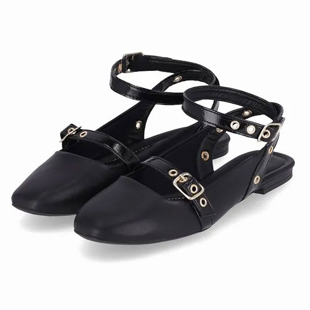 Sapatilha Feminina Tatiane Slingback Preto Piccadilly 272001-02 Preto 3