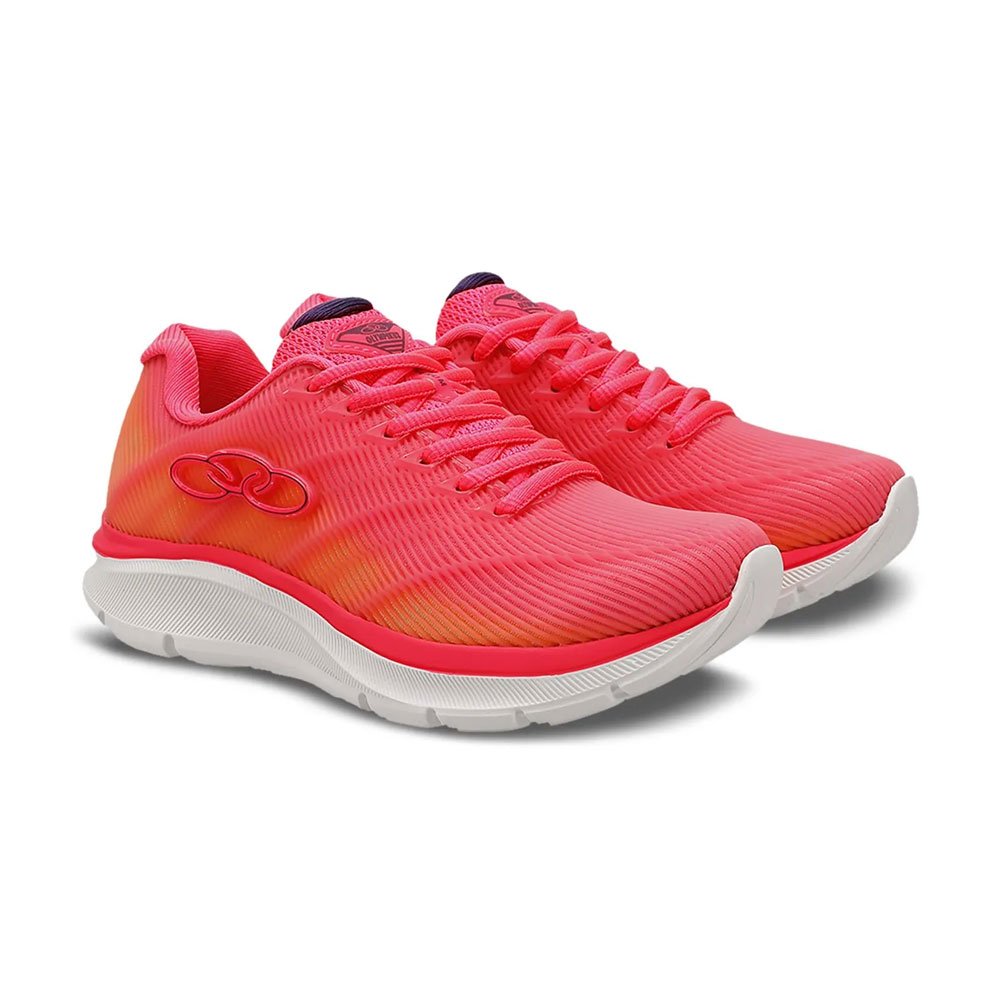 Tênis Esportivo Infantil Venum Rosa Laranja Lima Olympikus Rosa 2