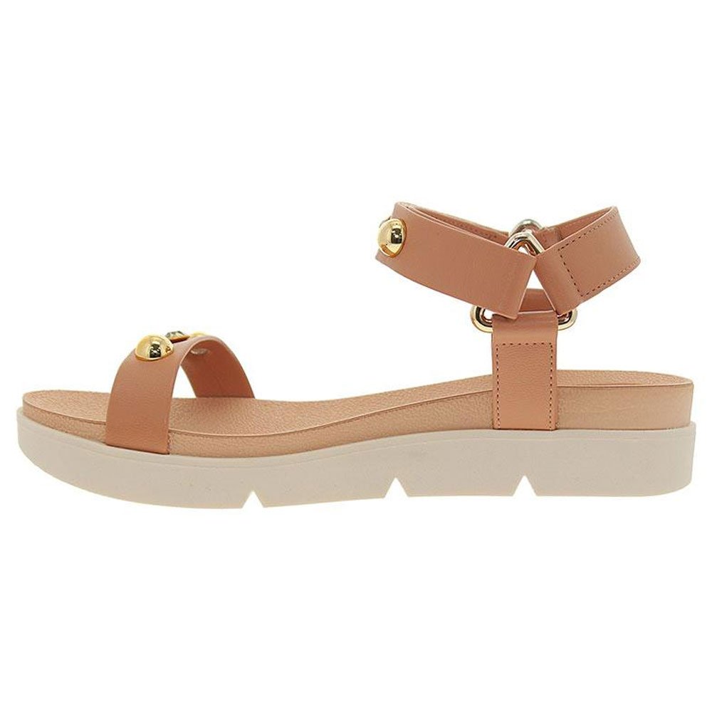 Sandália Papete Feminina Napa Nude Beira Rio 8387.537 Bege 3