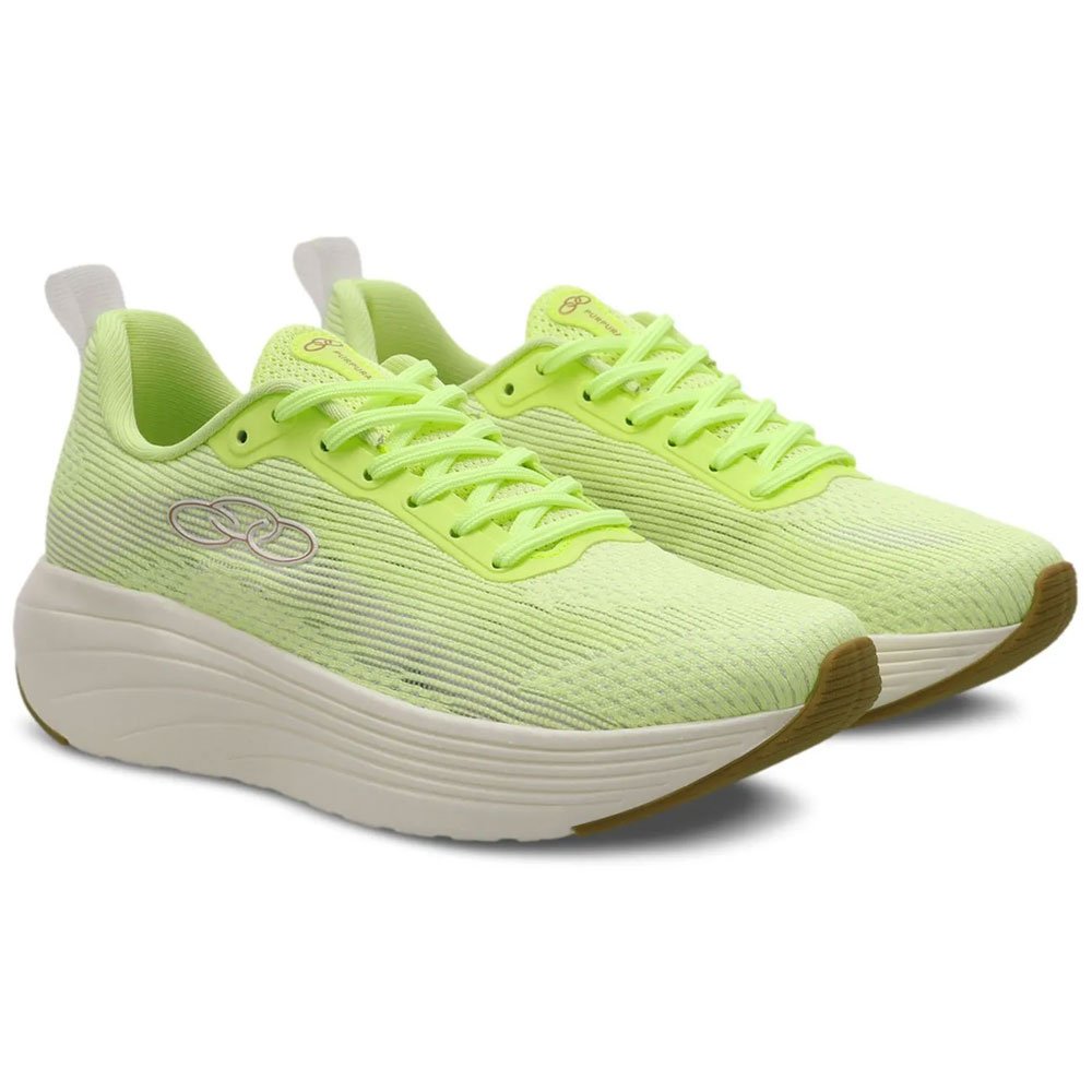 Tênis Esportivo Feminino Purpura Lima Olympikus Verde 2