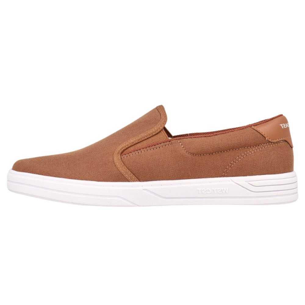 Tênis Casual Slip On Masculino Cult Camel West Coast WC-110 Marrom 2