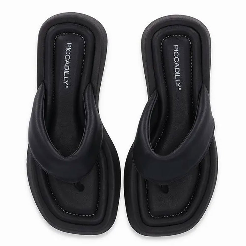 Chinelo Feminino Cristiani Preto Piccadilly 223059-11 Preto 3