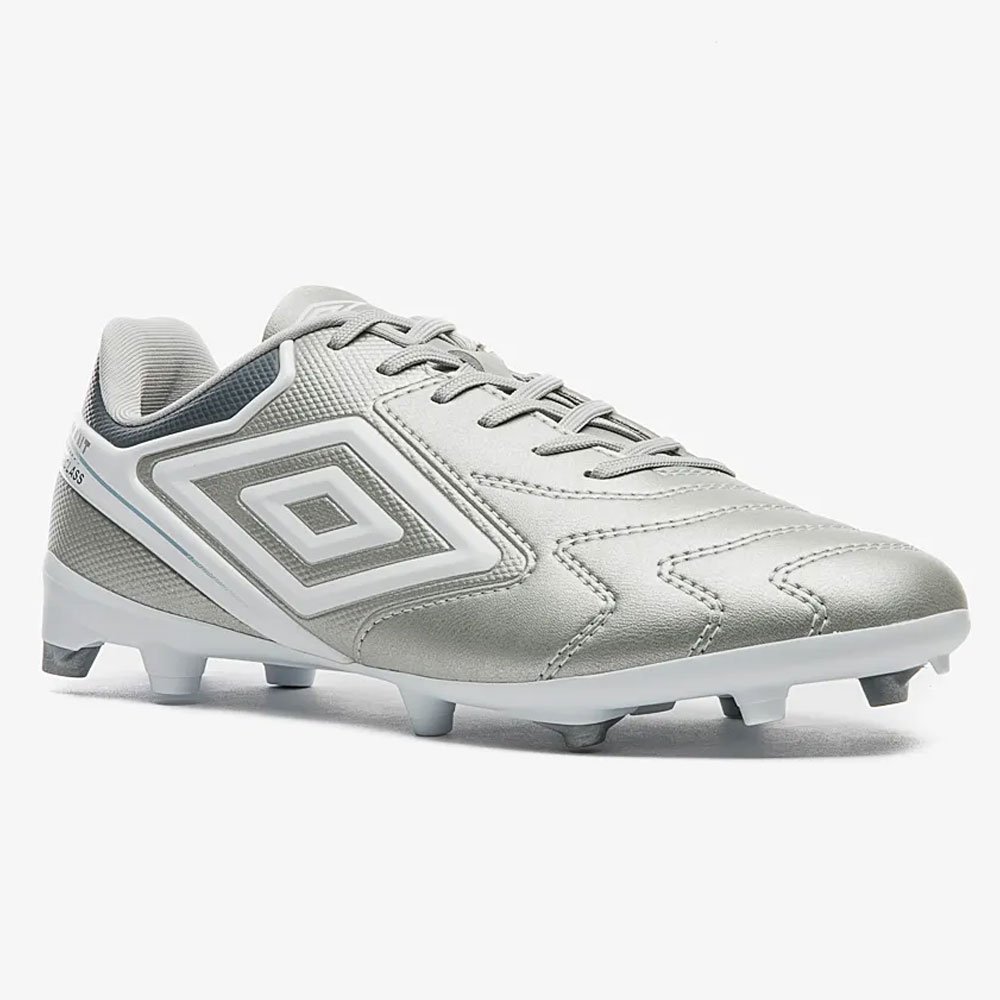 Chuteira Campo Adamant Master Class Club Prata Branco Umbro U01FB00229-828 Prata 2