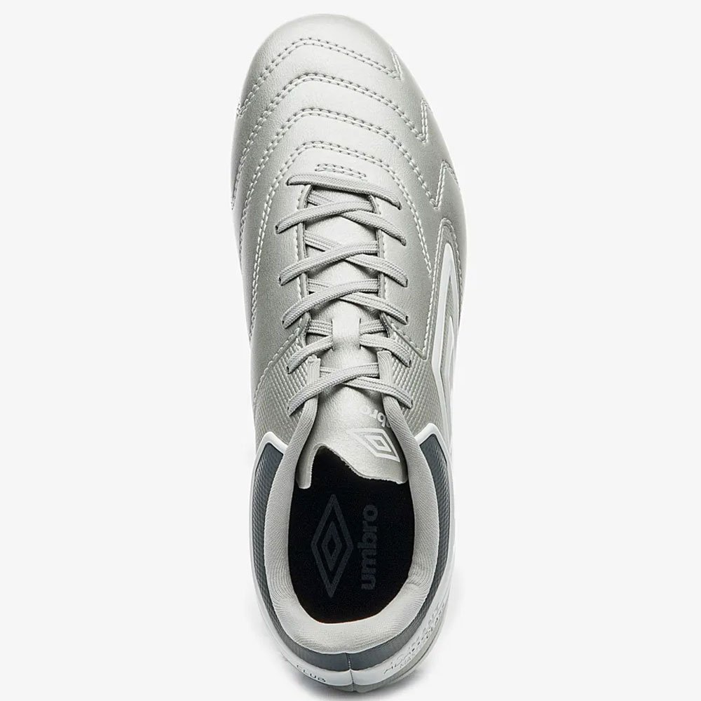 Chuteira Campo Adamant Master Class Club Prata Branco Umbro U01FB00229-828 Prata 3