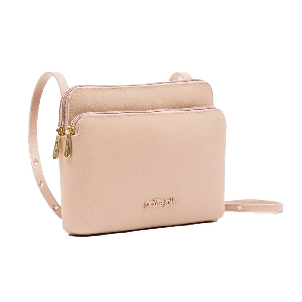 Bolsa Feminina Becky II Cream Petite Jolie PJ11113 Bege