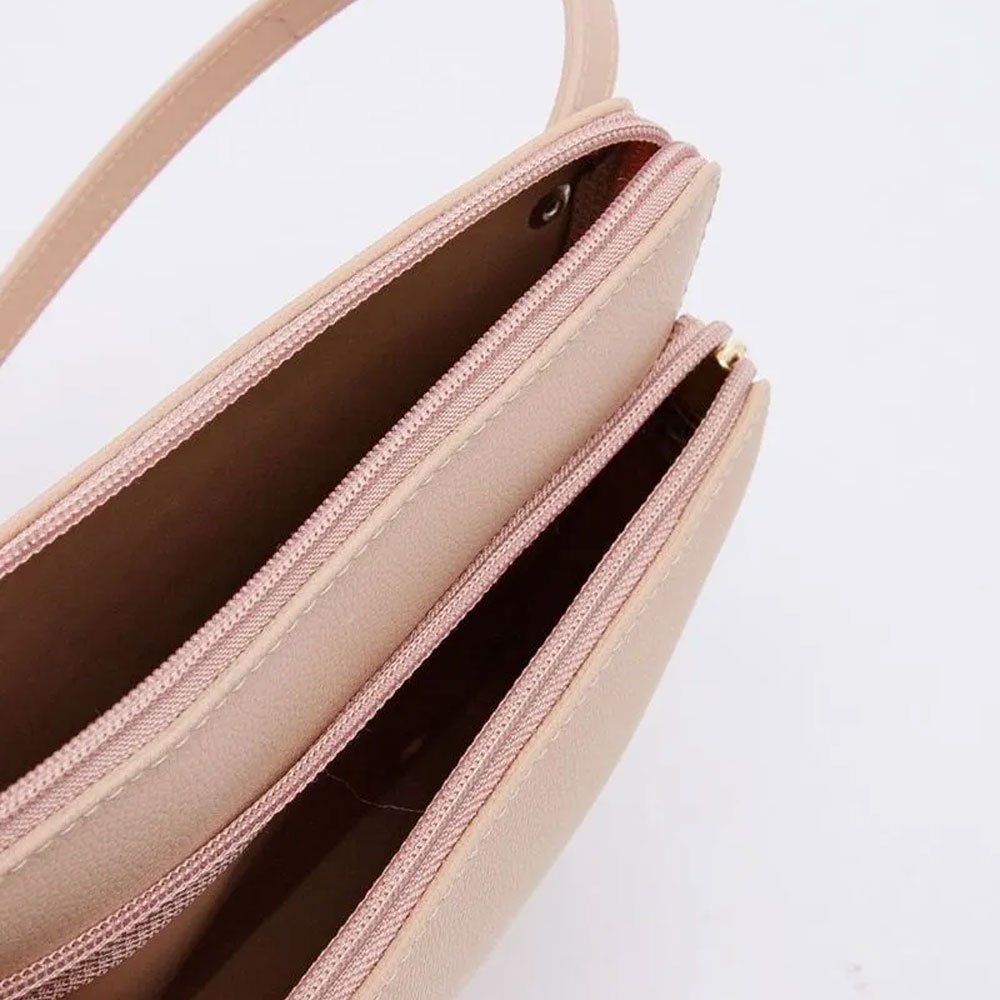 Bolsa Feminina Becky II Cream Petite Jolie PJ11113 Bege