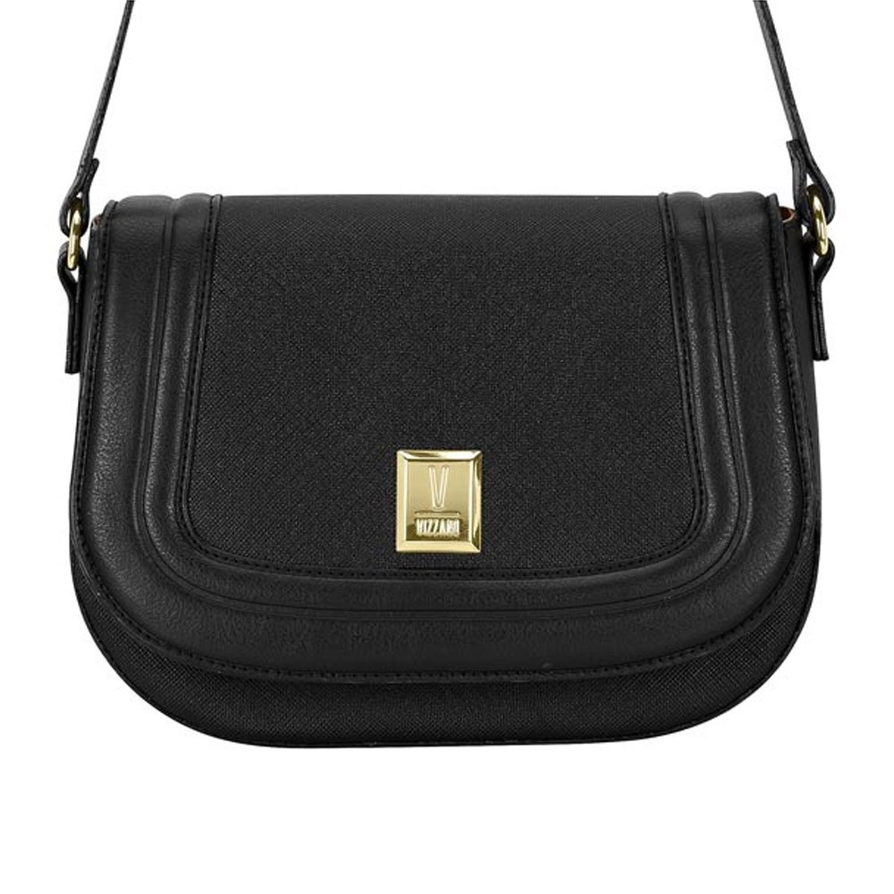Bolsa Feminina Crossbody Napa Preto Vizzano 10085.1 Preto