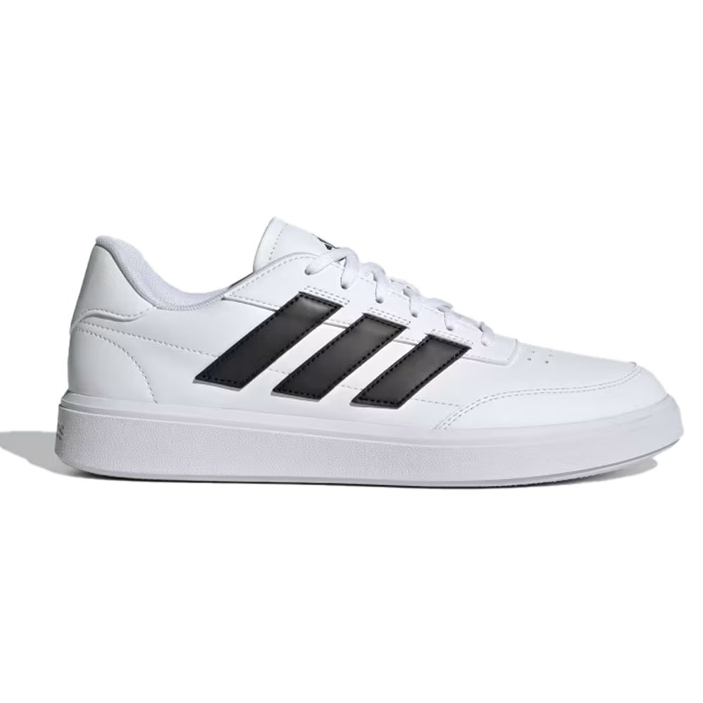 Tênis Casual Unissex Courtblock Branco Preto Adidas IF4033 Branco 1