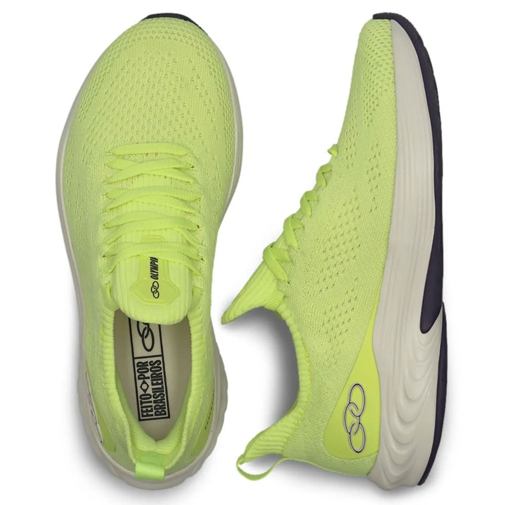 Tênis Esportivo Feminino Essential 3 Lime Olympikus Verde 2