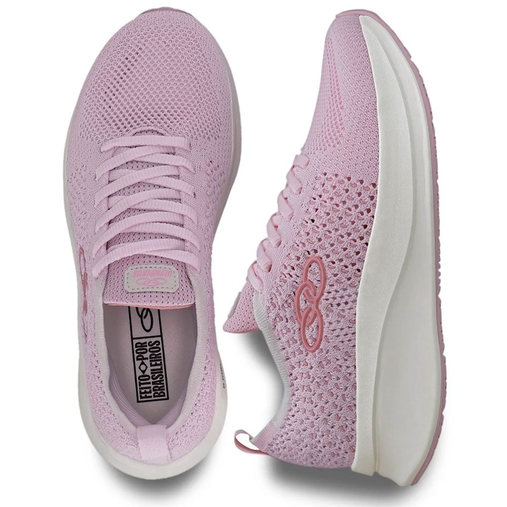 Tênis Esportivo Feminino Vest Ballet Olympikus Rosa 2