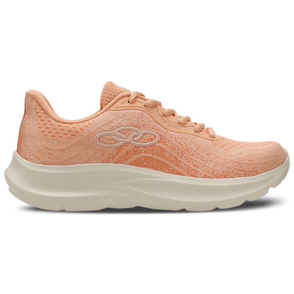 Tênis Esportivo Feminino Vênus 3 Pêssego Olympikus Laranja 1