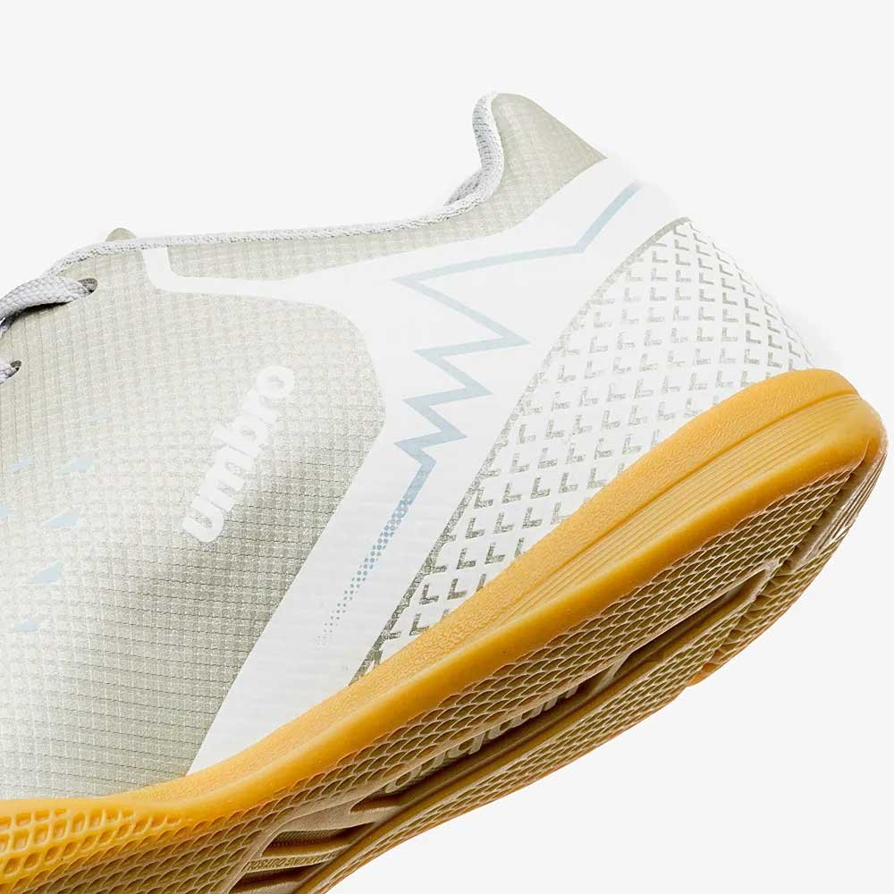 Chuteira Infanto-juvenil  Futsal Adamant Top Speed Jr. Prata Umbro U07FB00259-828 Prata 3