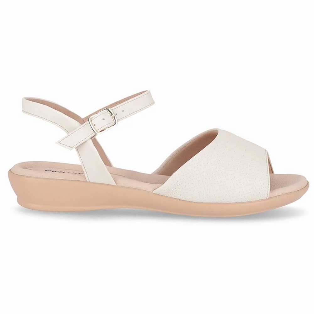 Sandália Feminina Camila Pespontos Off White Piccadilly 500344-53 Off White 2