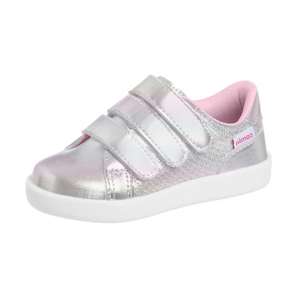 Tênis Infantil Joy Menina Carinho Prata Camin 3200-824 Prata 2