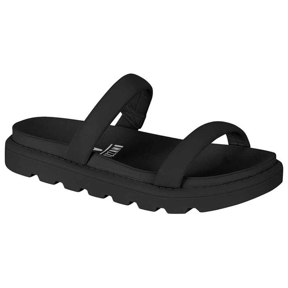 Chinelo Feminino Flatform Slide Preto Vizzano 6459.110 Preto 1
