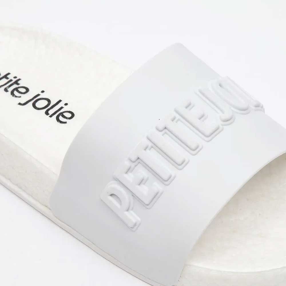 Chinelo Slide Feminino Puff Branco Petite Jolie PJ7132 Branco 3